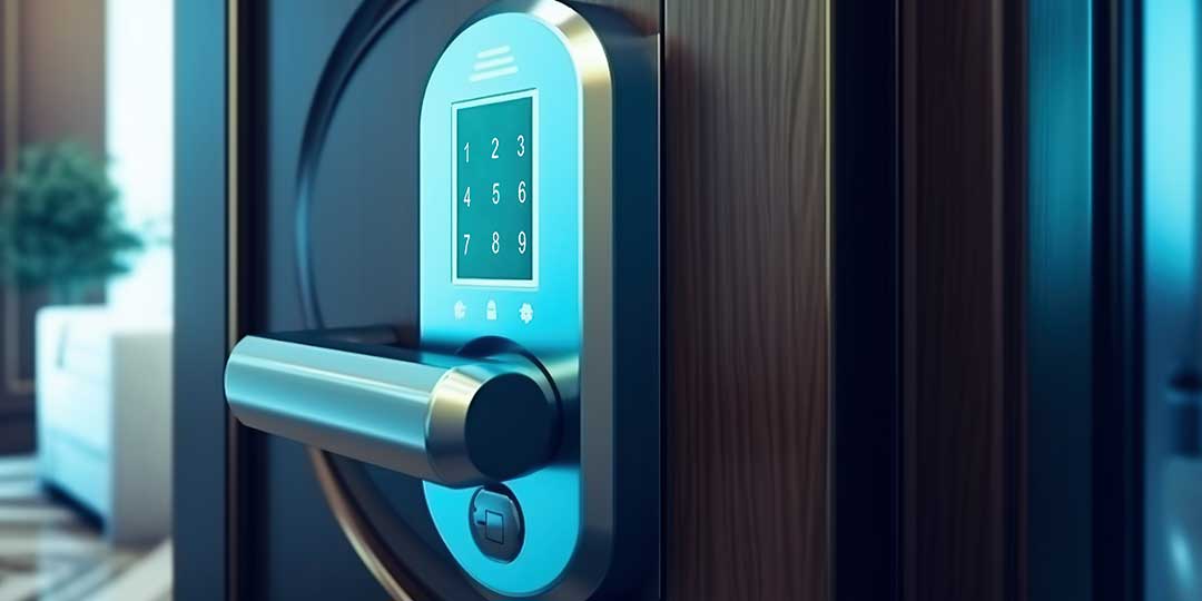 digital lock for a hotel